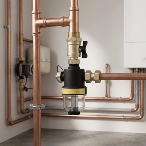 DN20 Magnetic Heating System Filter,3/4 Inch Boiler Dirt Separator for HVAC - Image 7