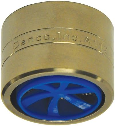 Danco 55/64"-27F 1.5 GPM Male Water Saving Faucet Aerator with Cyclone Technology, Brushed Nickel, 10482 by DANCO