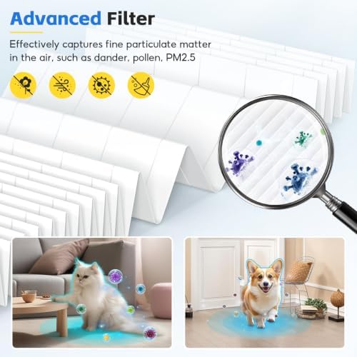 4-Pack Filter Compatible with AIUZLK P260 TPLMB/YARIKI P280 Air Purifier - Image 4