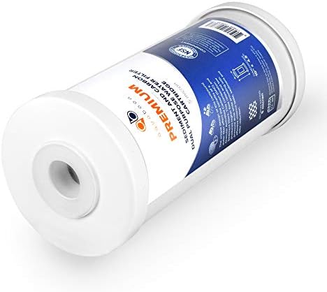 Aquaboon 5 Micron 10 x 4.5 Whole House Water Filter Replacement Cartridge, Superior High-Capacity Whole House Carbon And Sediment Water Filter Compatible With FXHTC, GXWH35F, WHKF-GD25BB (2 Pack) - Image 6