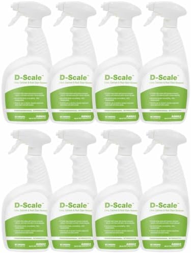 Airmax D-Scale Fountain & Aeration Cleaner, 32 ounce Sprayer, Case of 8 by Airmax