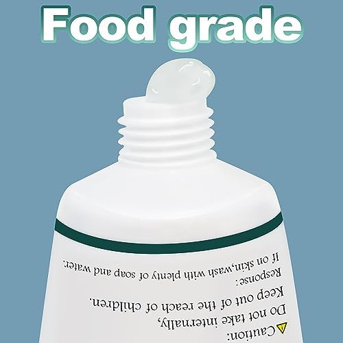 KEZE Food Grade Silicone Grease Pool Lube Tube O Rings Lubricant for Plumber Faucet Gasket Water Filter Rubber Seal Silicon Grease with Brush 1 oz 2-Pack - Image 4