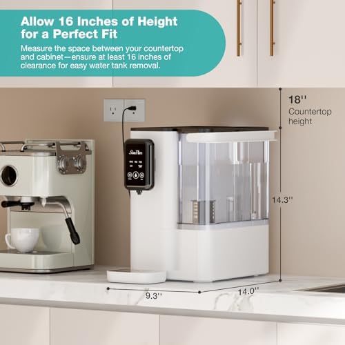 SimPure Y9A UV Countertop Reverse Osmosis Water Filter, Alkaline - Image 3