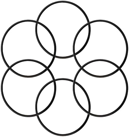 6-Pack 151122 O-Rings Compatible with Pentek Big Blue Water Filter Housings Seals Gasket, for Pentair, Culligan HD-950A,Heavy-Duty Nitrile Rubber Seals for Leak-Free Filtration Systems by Unknown