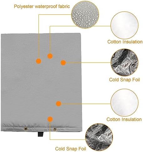 TUYUU Backflow Preventer Cover, Sprinkler Valve and Well Pump Cover - Image 4