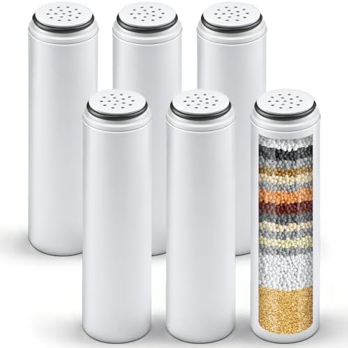 6-Pack Filter Cartridges Compatible with Cobbe Handheld Showerheads by Unknown