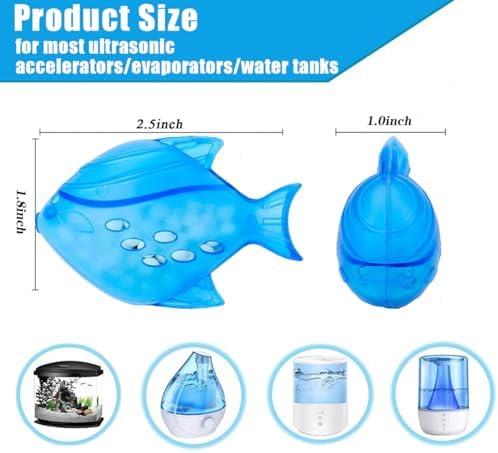 16Pack Humidifier Cleaning Fish Demineralization Cartridge to Reduces Scale - Image 2