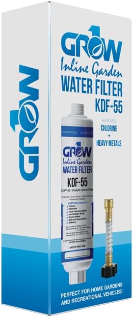 GROW1 KDF-55 Inline Garden Water Filter - Chlorine Removal Sediment Removal - Image 4