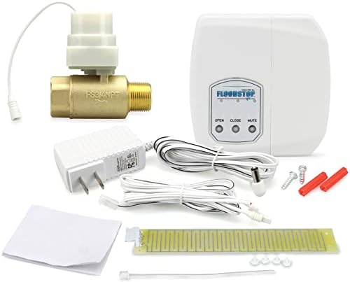 FloodStop Water Heater Leak Detector Kit, 3/4" NPT MIP x FIP by FloodStop