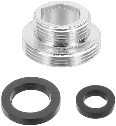 uxcell Faucet Aerator Adapter,M16 Male to M22 Male Brass Faucet Adapter by uxcell