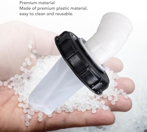 Zerodis Ton Cover, 165mm IBC Lid Filter Cover Reusable Rain Screen Filter with Extension Tube High Efficient Filtration Ton for Container Rainwater (02) - Image 4