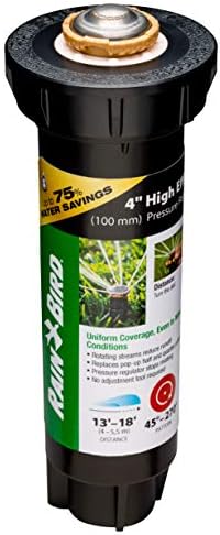Rain Bird 12SAPROPR HE Pro Rotary Sprinkler, Adj 45-270°, 13-18 Feet, 4" - Image 3