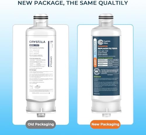 Crystala Filters Replacement for Samsung Water Filter DA97-17376B 4 Pack - Image 2