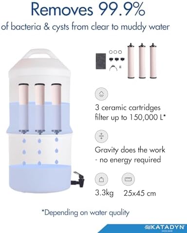 Katadyn TRK Drip Ceradyn Gravity Water Filter - Image 3
