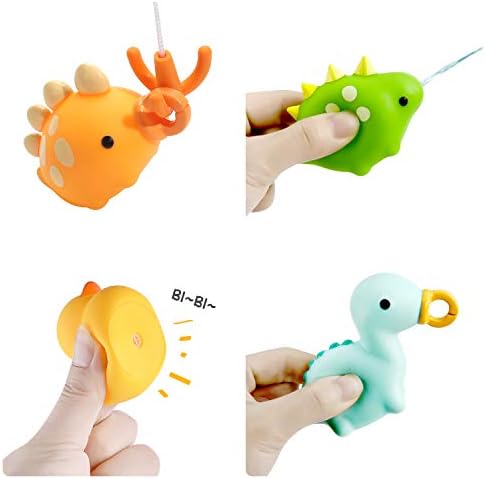 Bath Toys Bathtub Toys for Toddlers and Babies, Bath Tub Toy Set with Shower, Rubber Ducks, Floating Toys - Image 5