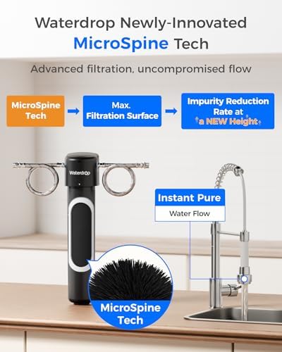 Waterdrop 15UA-PF Under Sink Water Filter System, Reduce 80+ Impurities - Image 6