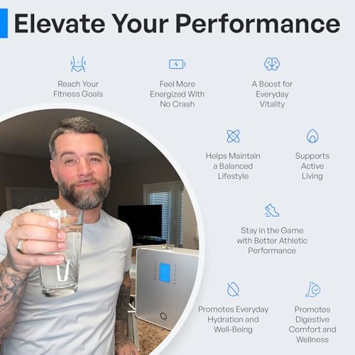 Tyent - Q-Series Water Ionizer - Dual Filtration System - Hydrogen Enhanced Water Purification - Adjustable pH Settings - Backlit Color Touch Panel & Auto-Flow Stop - Image 3