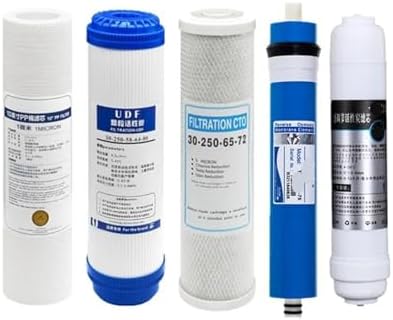 Grade 5 Reverse Osmosis RO Filter Set with 75G Membrane & T33 Post Filter(PP UDF CTO RO T33) - Image 2