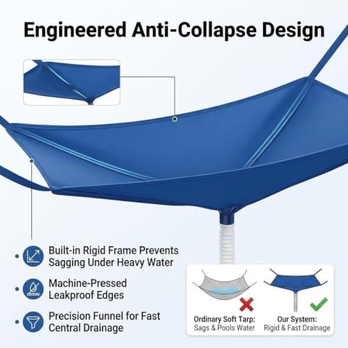 Rainwater Collection System with Hose,Water Storage Bag - Image 3