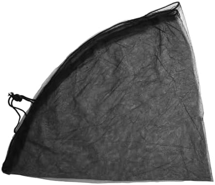 Net Protective Having Drawstring Fine Buckets Lid Small Diameter Mesh Black 60-100cm to Keep Leaves Debris Flies out Screen(100cm) - Image 5