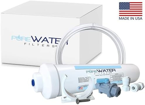 PureWater Filters Inline Water Filter Kit for Refrigerators and Ice Makers - Image 2