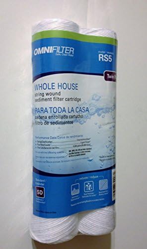 OMNIFilter RS5-DS Universal Whole House Filter Cartridge 2 Pack - Image 2