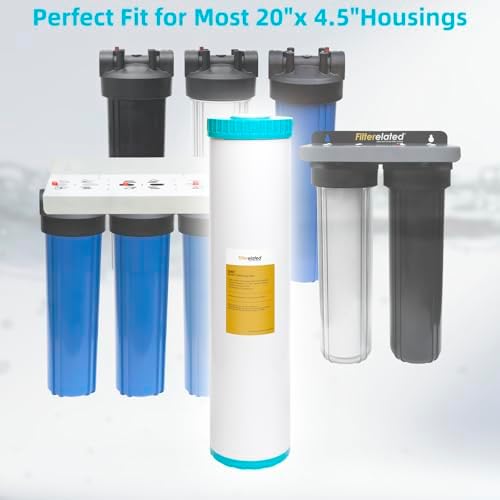 Filterelated 4.5" x 20" Whole House Water Softener Cartridge - Image 6