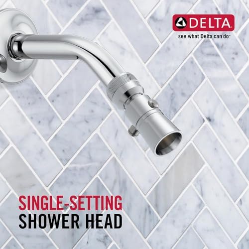 Delta Faucet Single-Spray Shower Head, Chrome 52652-PK (Pack of 6) - Image 2