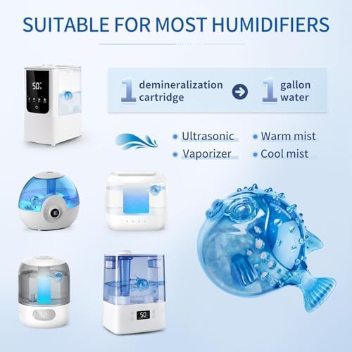12Pcs Humidifier Cleaning Fish Demineralization Cartridge to Purifier Water - Image 2