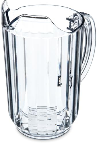 Carlisle FoodService Products 553807 Plastic Pitcher, 48 Ounces, Clear by CarlisleFoodServiceProducts