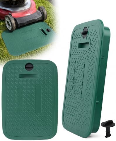 12''x 17'' Sprinkler Valve Box Cover, Irrigation Valve Box with Plug, Snap-On Locking Design, Valve Box Cover for Irrigation Valve Boxes, Water Meter Covers, and Inlet Valves by GARDMATE-SparkEaseinGreen