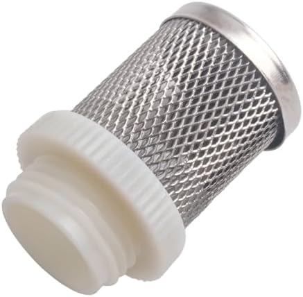 Garden Rainwater Filtration System Stainless Steel Suction Strainer Basket for Water Storage Barrels and Hose Pumps, Mesh Filter with 1/2 Inch and 3/4 Inch Thread Adapters(1/2inch) - Image 6
