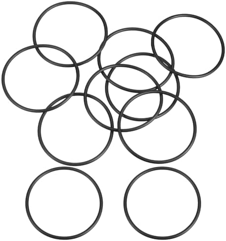 uxcell 10Pcs AS-233 NBR 70A O-Rings 2-7/8"ID x 1/8"CS/2.859"ID x 0.139"CS by uxcell