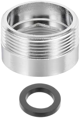 uxcell Faucet Aerator Adapter, M20 Female to M22 Male with Washer, 13mm Length by uxcell