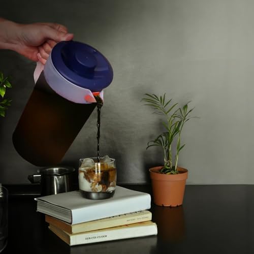 2-Pack Water Pitcher with Lid 1 Gallon Pitcher - Navy - Image 5
