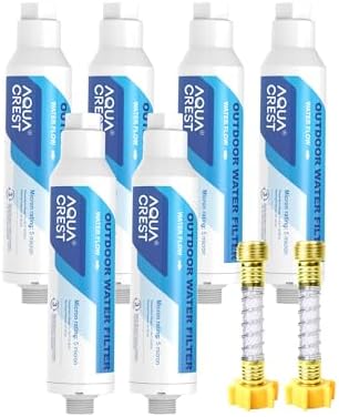 AQUA CREST Hard Water Filter for Hose Car Wash, Reduces Hard Water Spots by AQUACREST