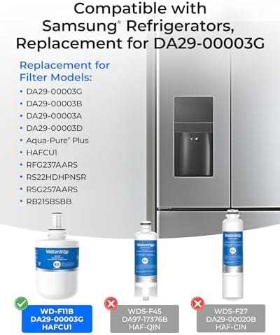 Waterdrop WD-F11B Water Filter Replacement for Samsung® DA29-00003G, 3 Pack - Image 2