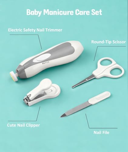 YASEW Baby Grooming Kit with Electric Nail Trimmer, Newborn Essentials - Image 2