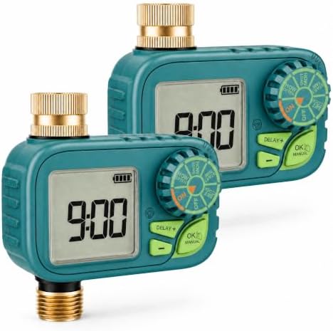 Newentor Brass Sprinkler Timer for Garden Water Hose by Newentor