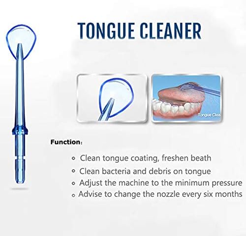 Ronsit Tongue Cleaner Tips Compatible with Waterpik Water Flosser WP-670 2p - Image 2