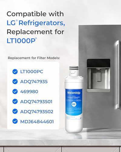 Waterdrop LT1000PC Refrigerator Water Filter and Air Filter, 2 Combo - Image 2