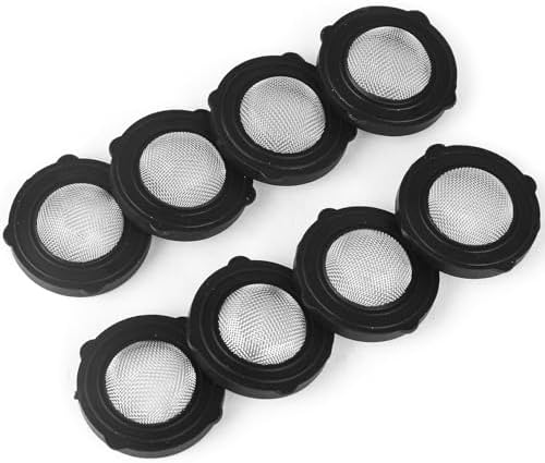 20 Pcs Hose Filter Washers, Garden Hose Filter Gasket Ruber Washers with Stainless Steel Screen, Fittings for 3/4'' Garden Hose Connector & 5/8" Washing Machine - Image 4