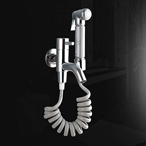 JSEIAJB Stainless Steel Toilet Hand Held Bidet Faucet Sprayer Bidet Set Sprayer Guns Toilet Spray for Bathroom Self Cleaning Shower - Image 2