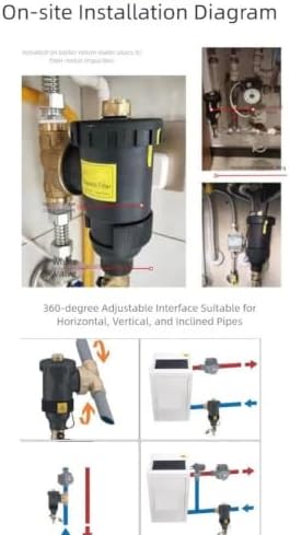 Magnetic Boiler Filter Sludge Separator for Heating Systems - Image 7