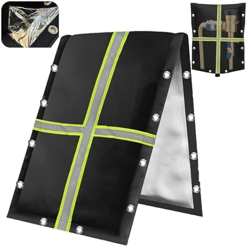 Backflow Preventer Cover for Winter Freeze Protection,16" W x 20" H by OXWIND