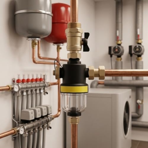 DN20 Magnetic Heating System Filter,3/4 Inch Boiler Dirt Separator for HVAC - Image 6