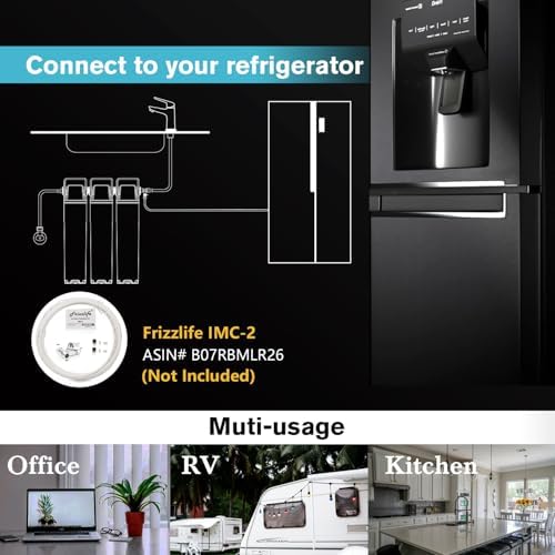 Frizzlife TW15 Under Sink Water Filter System, NSF/ANSI 53&42 Certified Elements, Reduce 99.99% Lead, Chlorine, Chloramine, Fluoride, Bad Taste & Odor, Direct Connect, 0.5 Micron, USA Tech Support - Image 6
