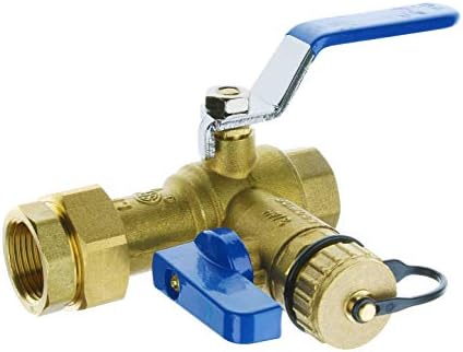 HYDRO MASTER Tankless Water Heater Service Valve Kit with Pressure Relief Valve 3/4-Inch IPS Isolator Clean Brass - Image 3