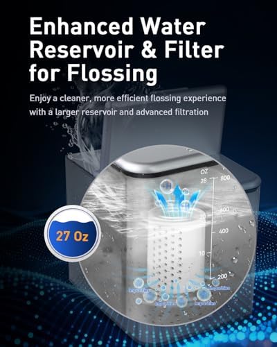 MySmile LP233 Pro Countertop Water flosser w/UVC Light, Display & Heater - Image 5