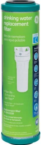 GE Premium Single Stage Drinking Water System Replacement Filter, Fits GX1S01R Under Sink Filtration System, Replace Every 6 Months, FXUVC | (Pack of 3) - Image 2